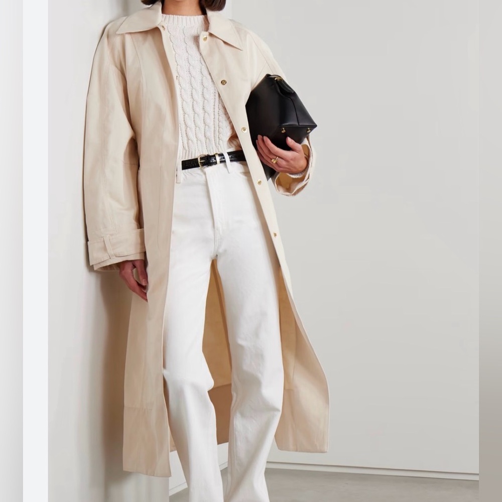 ❌SOLD❌ Nili Lotan Beige Samuel Trench Coat M